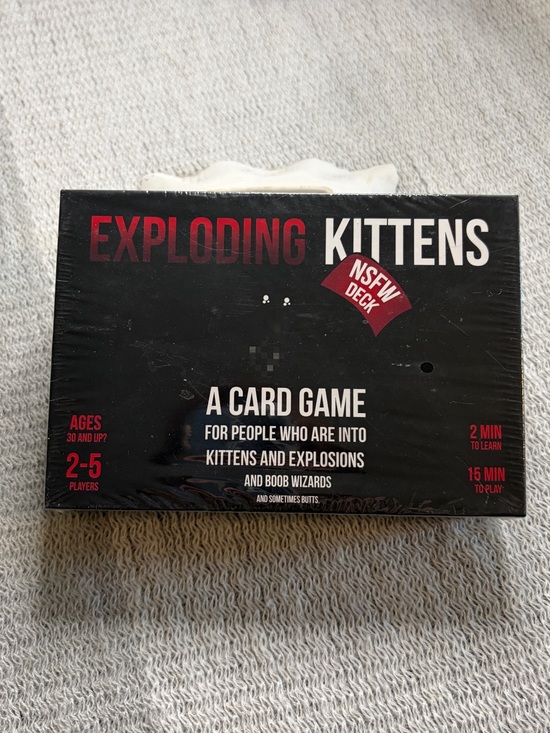 Exploding Kittens Other - Exploding Kitten NSFW Deck